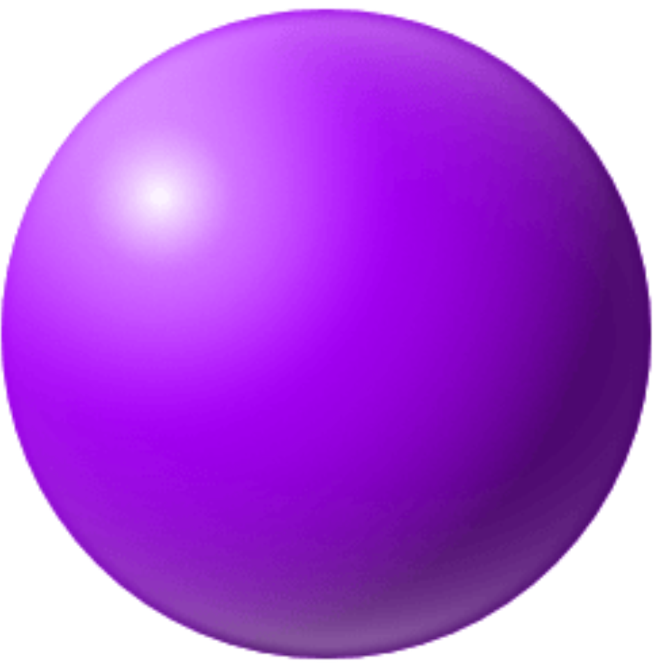 3D Purple Circle